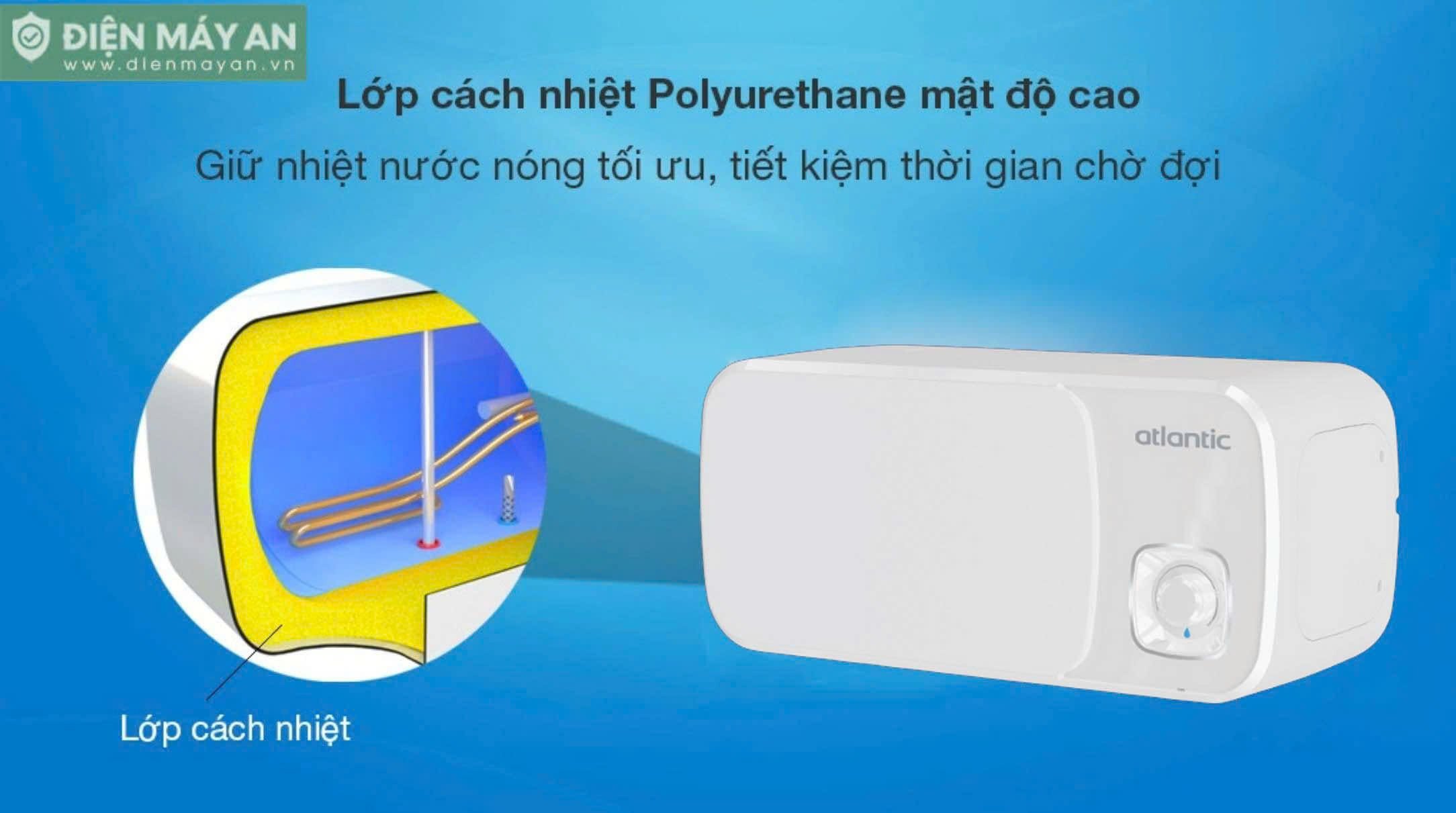 Bình nóng lạnh Atlantic 30 lít SWH 30H M-7 NEO2 LITE 833037